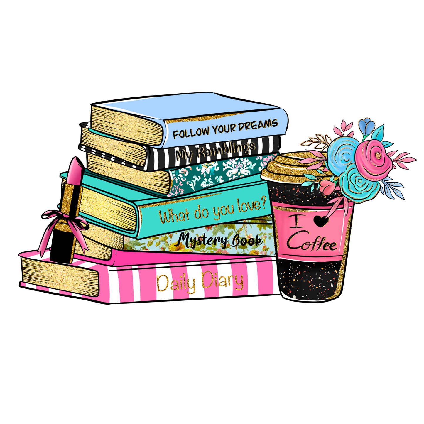 Coffee and Books (Adult)