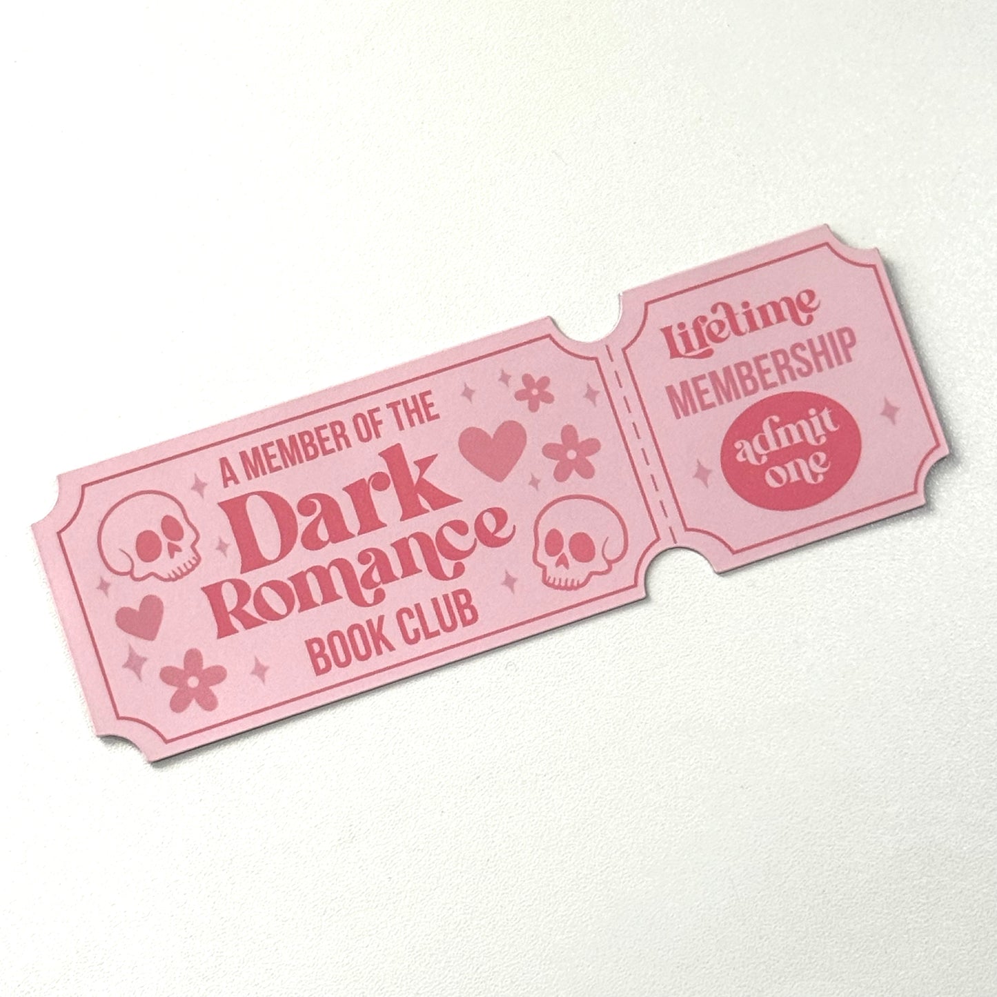 Book Club Stub Bookmark