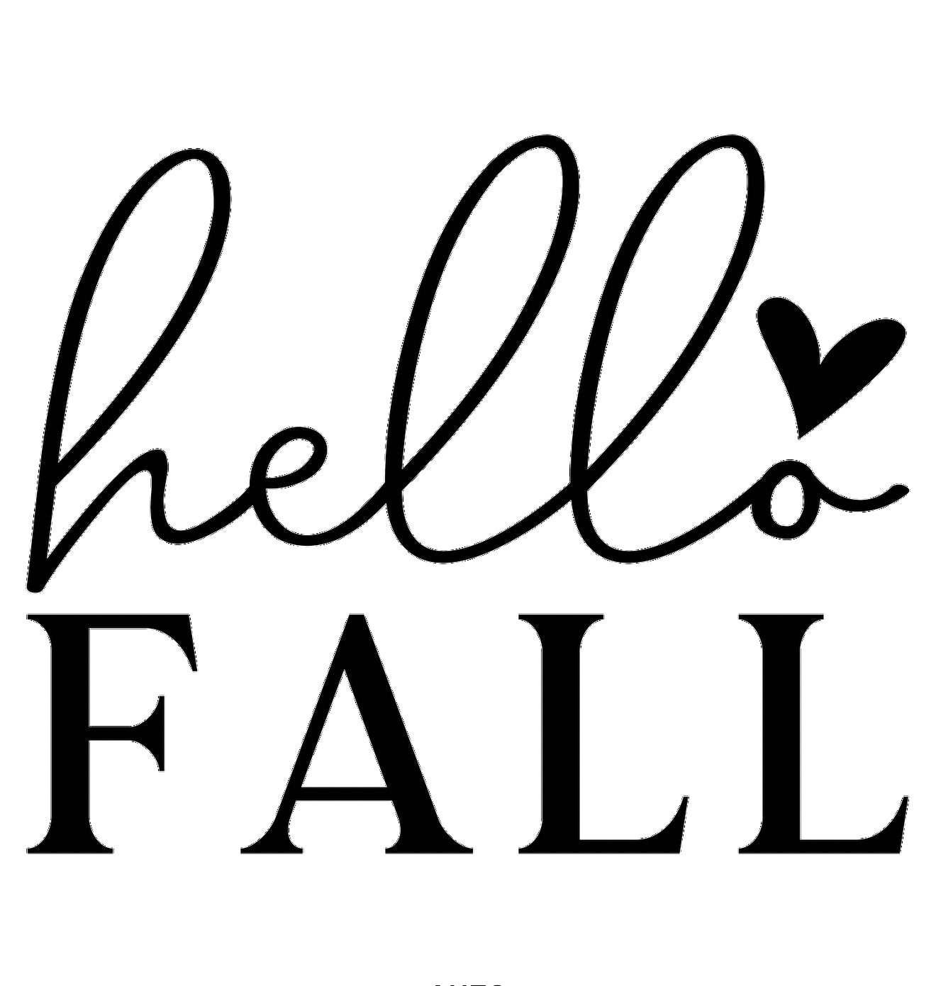 Fall Gang Sheet 23x60