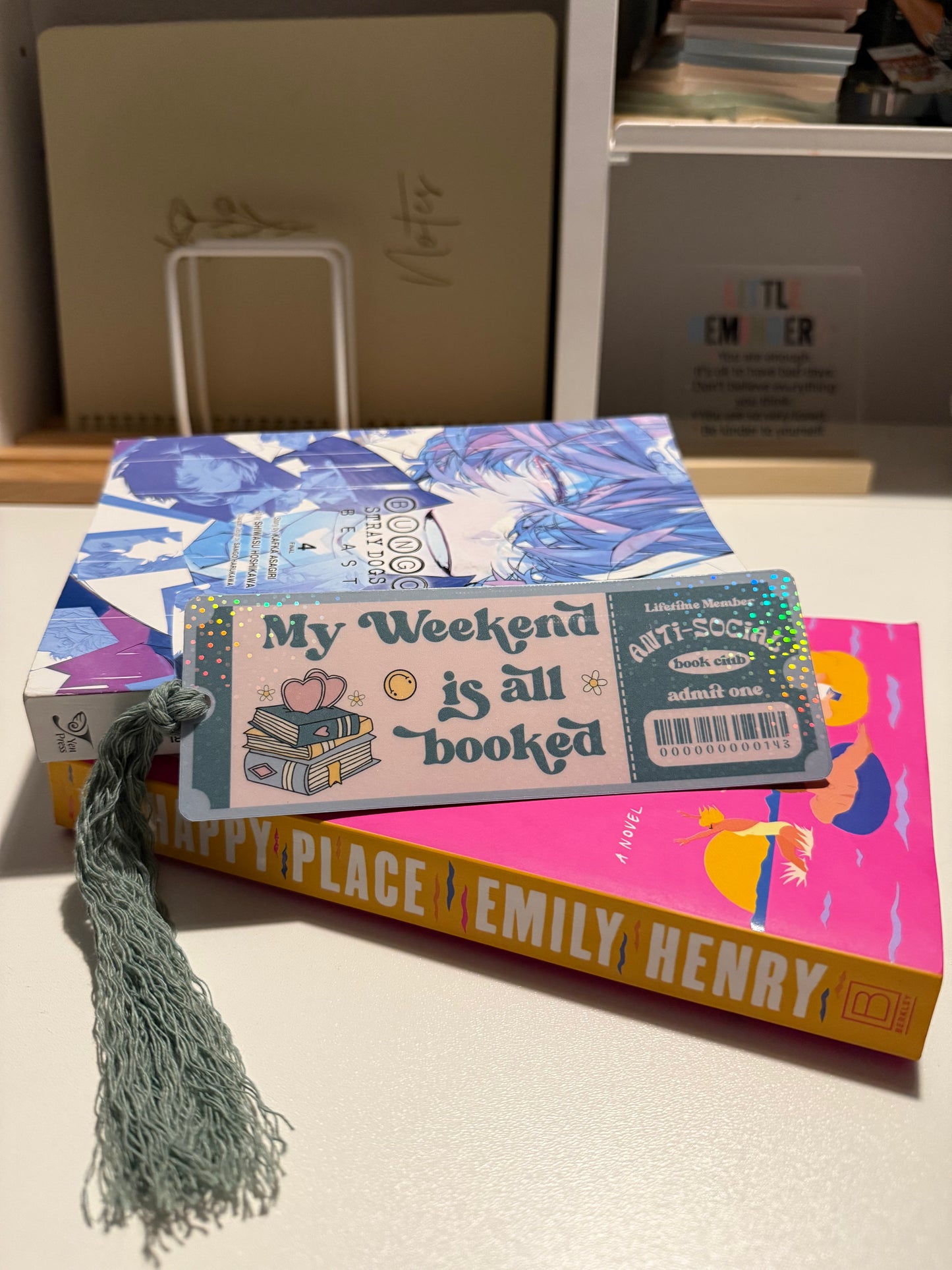 My Weekend is all Booked Bookmark