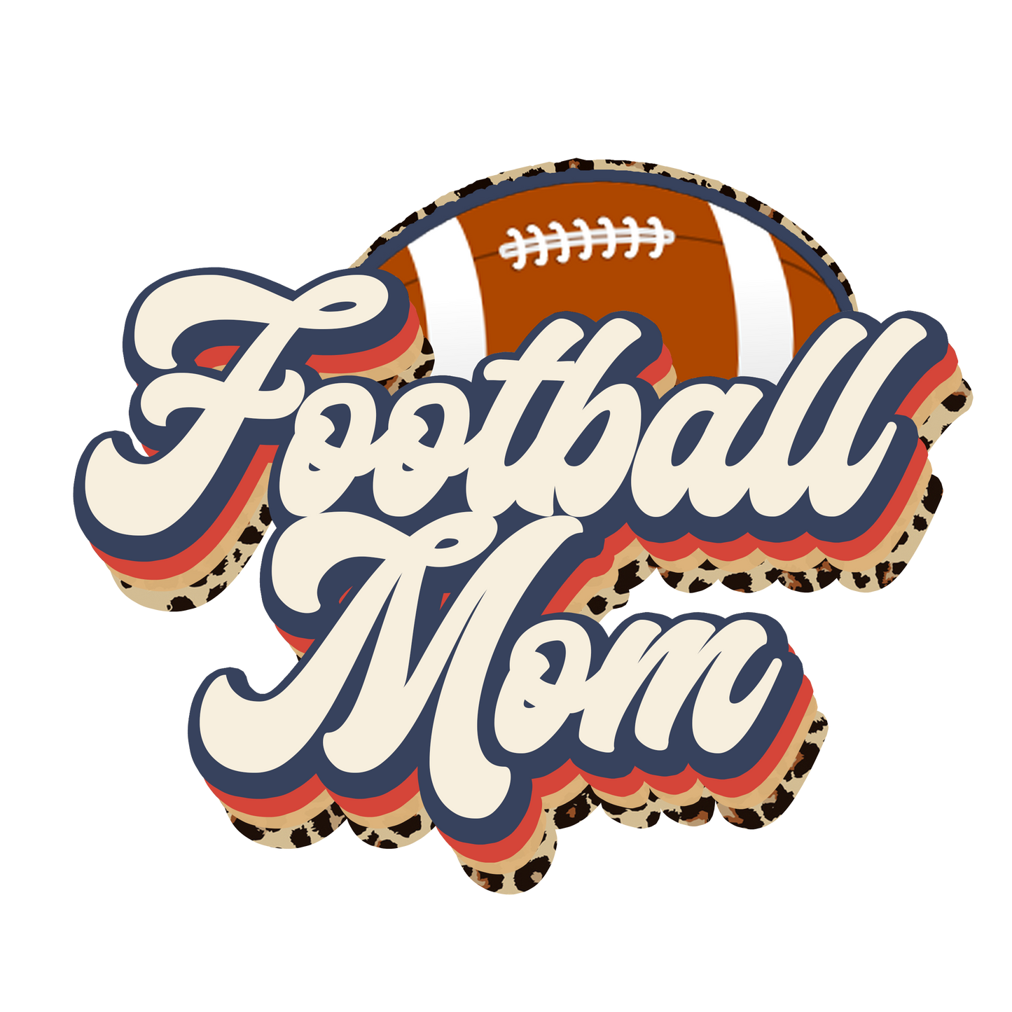 Retro Football mom