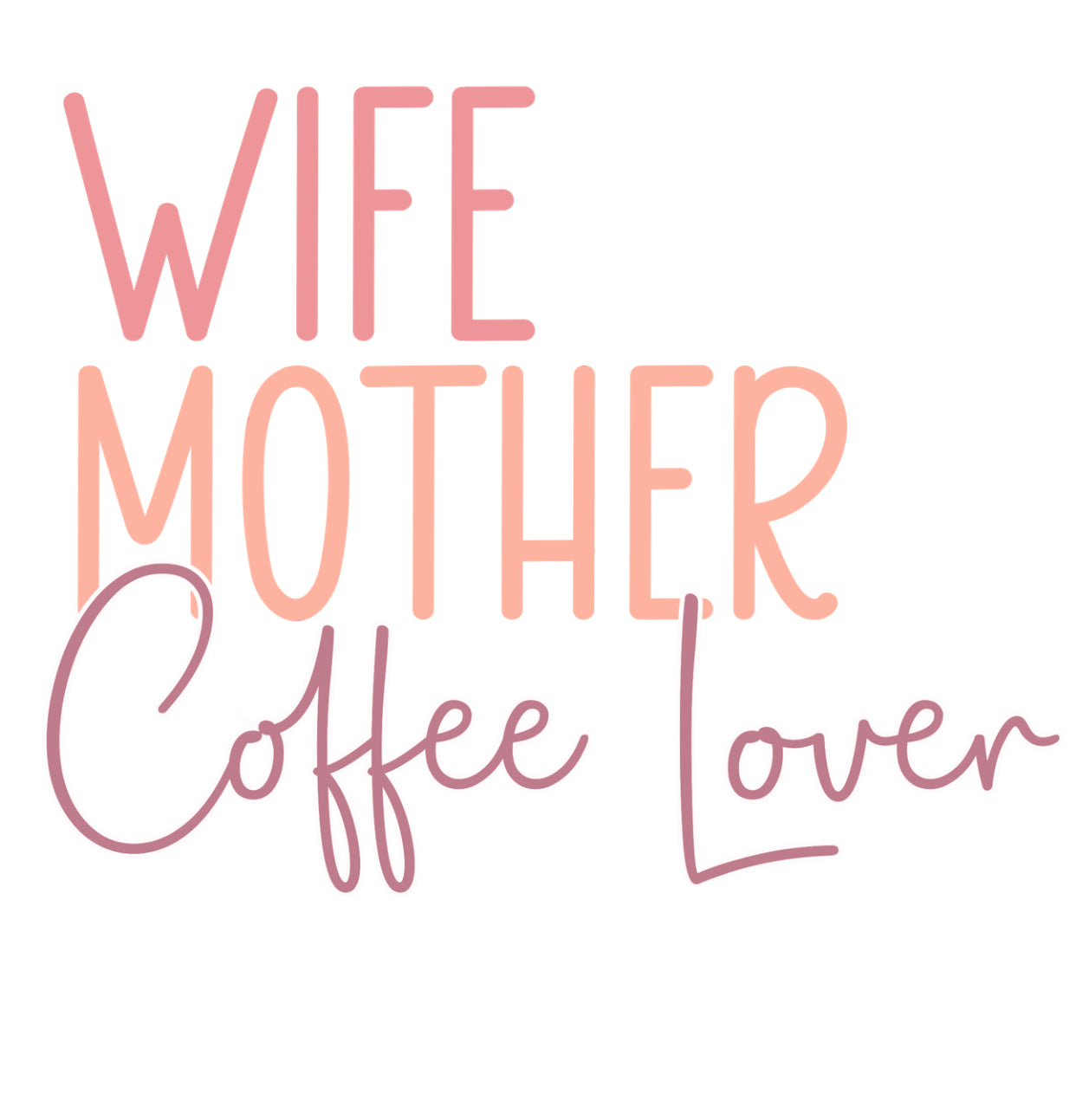 Wife, Mother, Coffee Lover