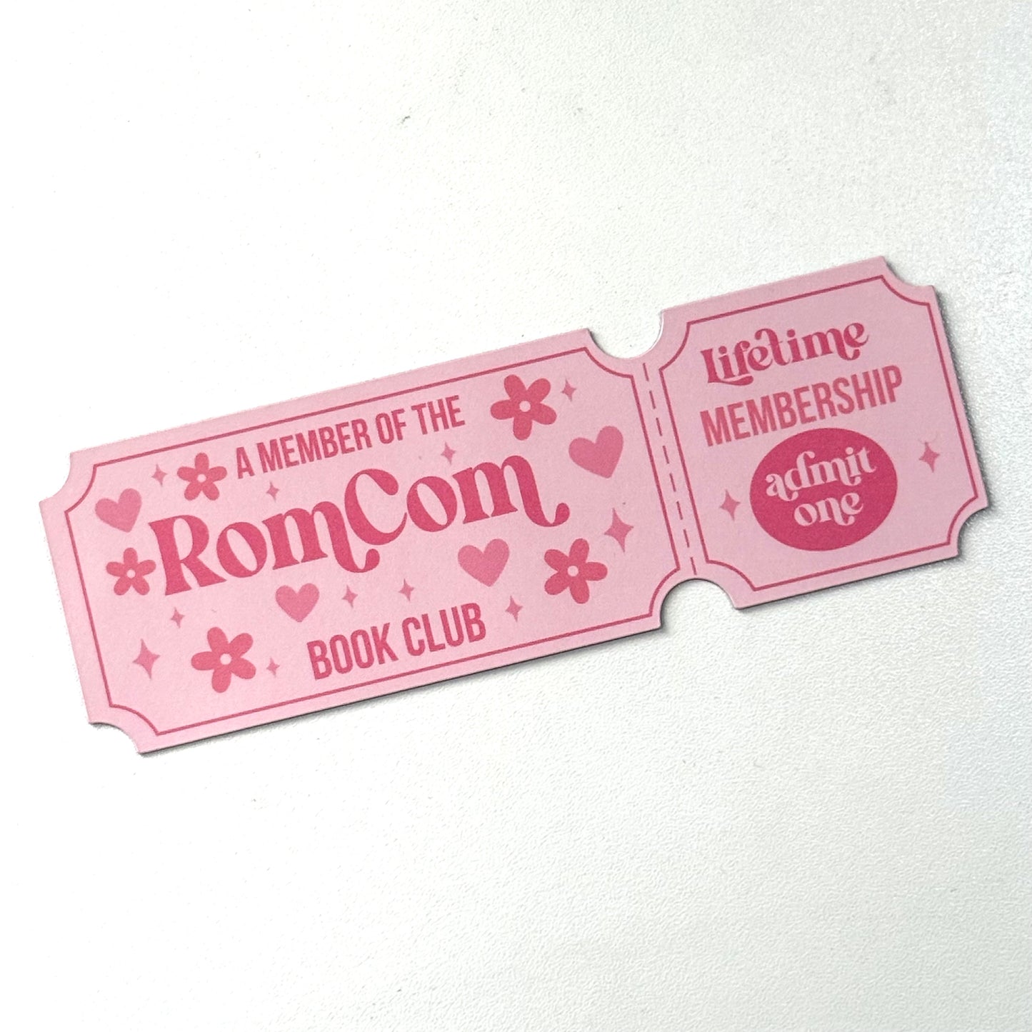 Book Club Stub Bookmark