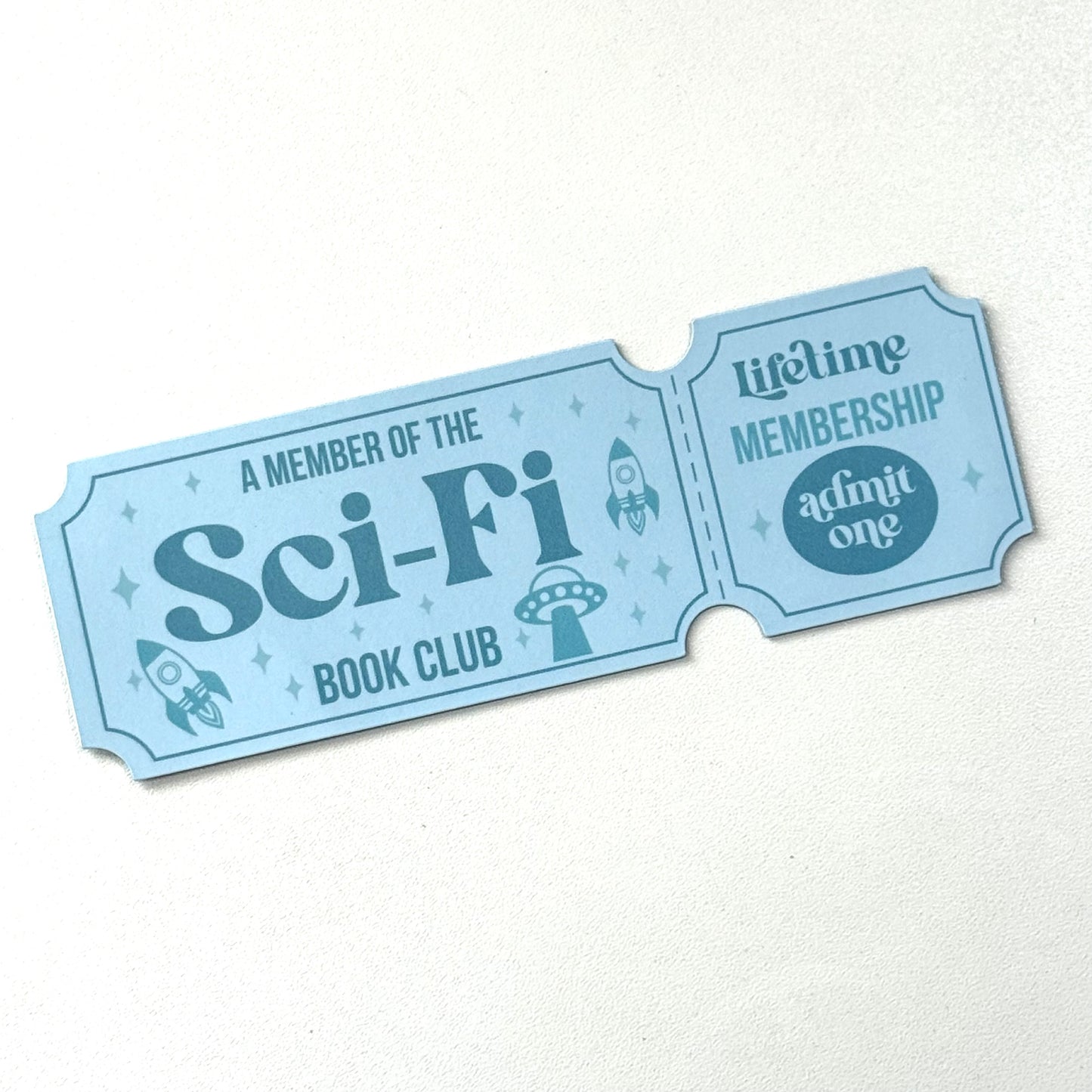 Book Club Stub Bookmark