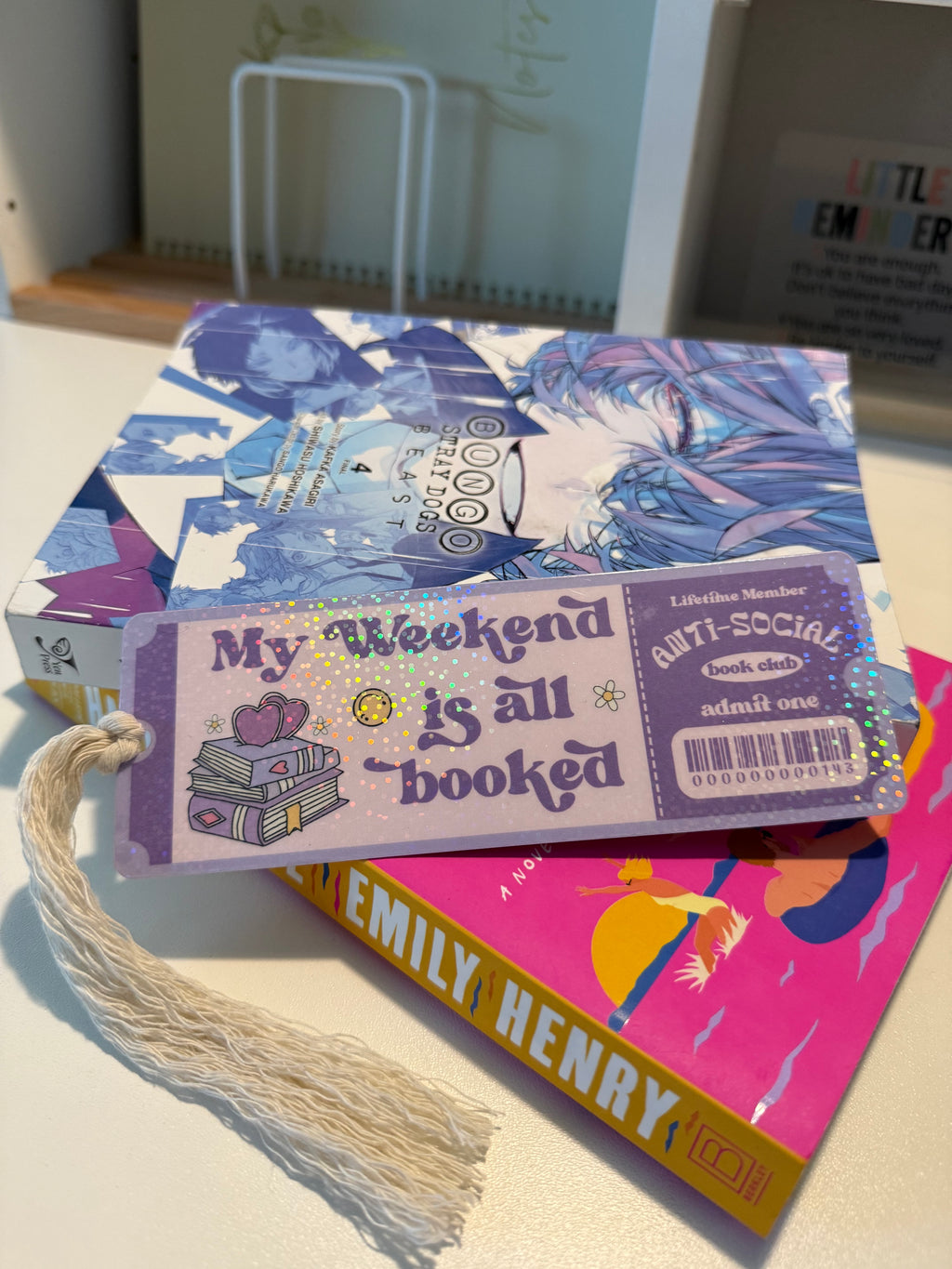 My Weekend is all Booked Bookmark