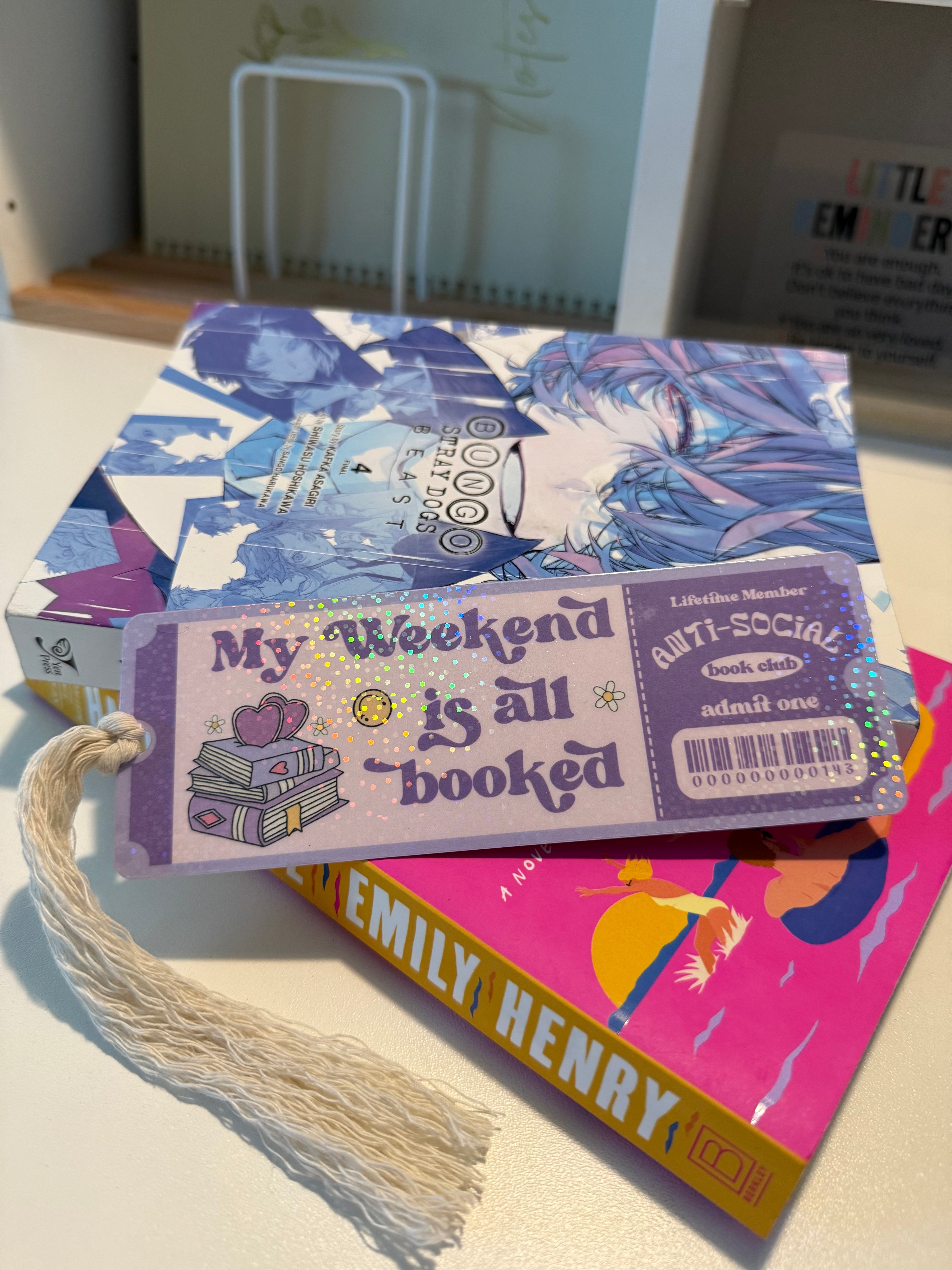 My Weekend is all Booked Bookmark