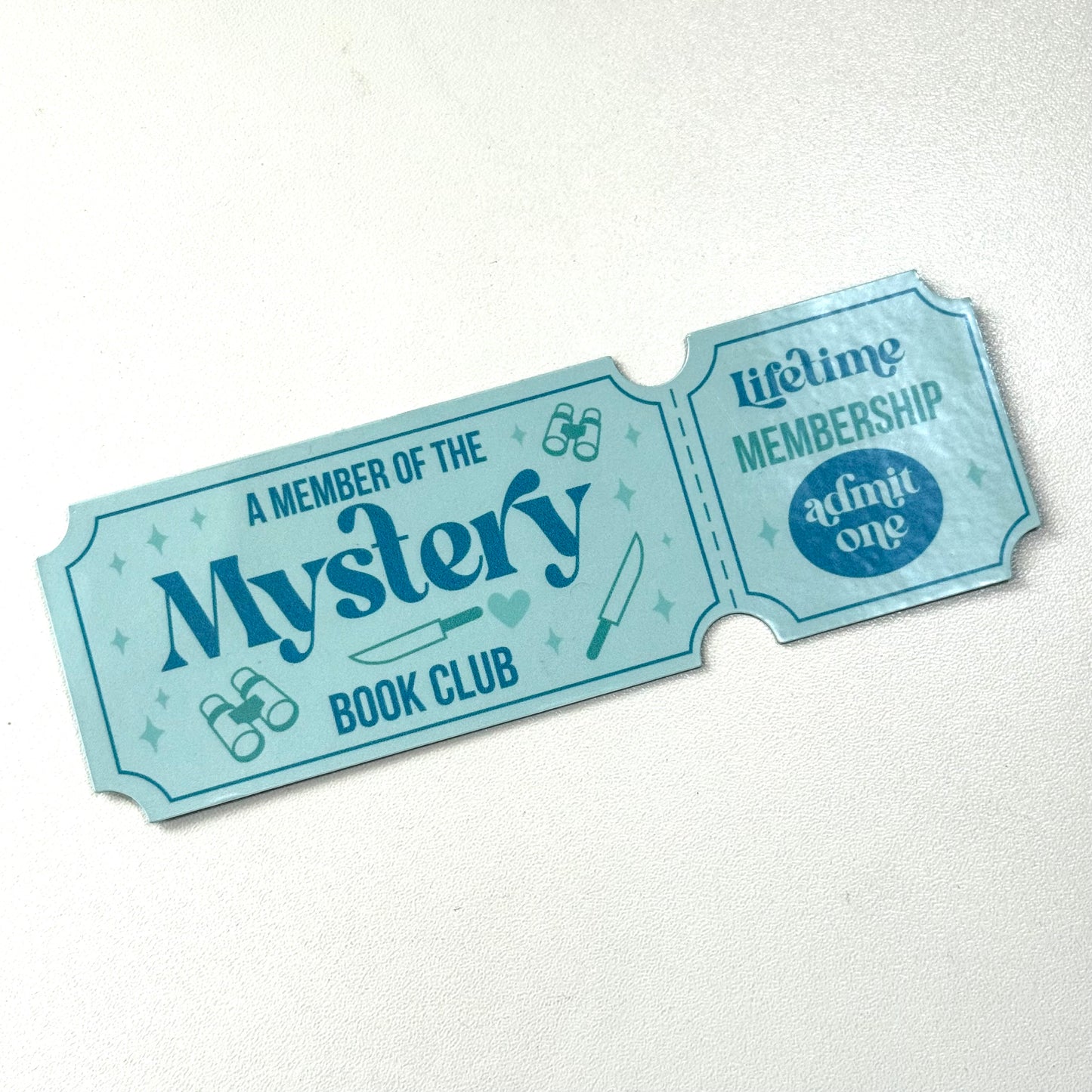 Book Club Stub Bookmark