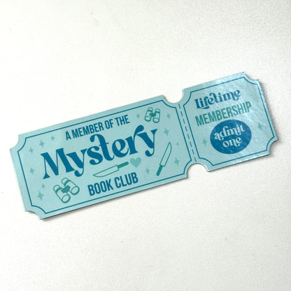 Book Club Stub Bookmark