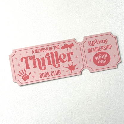 Book Club Stub Bookmark