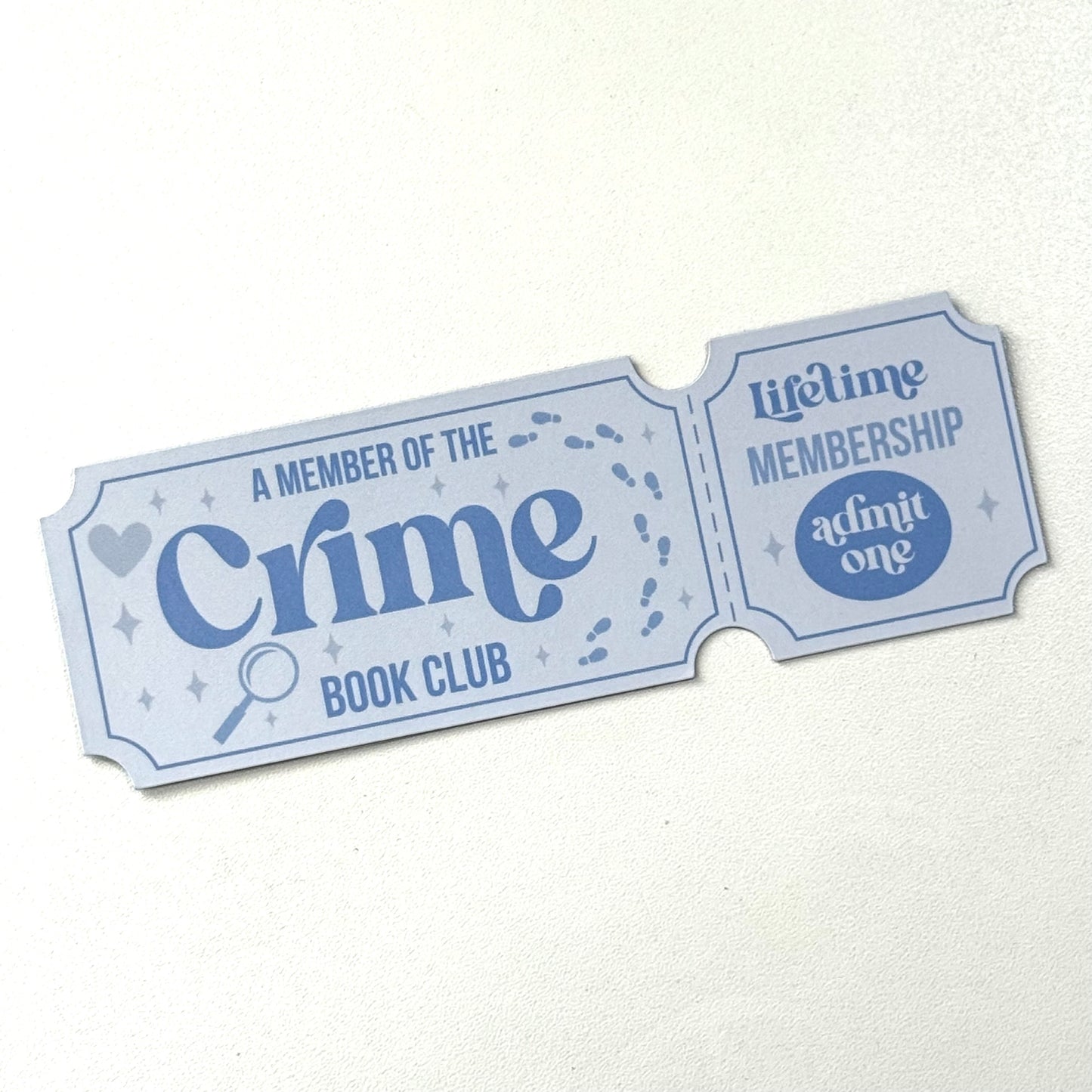 Book Club Stub Bookmark