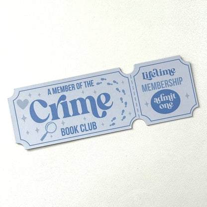Book Club Stub Bookmark