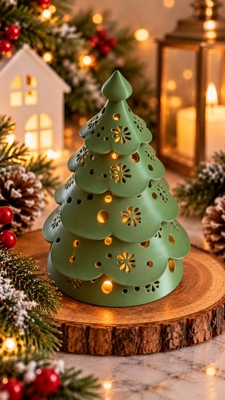 Evergreen Elegance Christmas Tree
