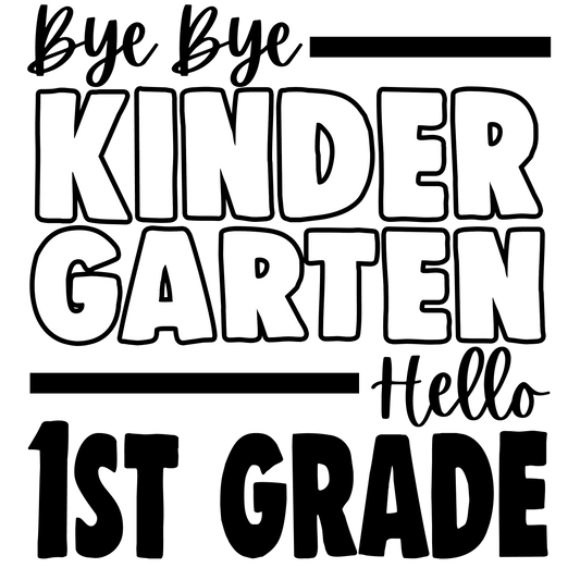 Bye Bye Kindergarten (Youth)