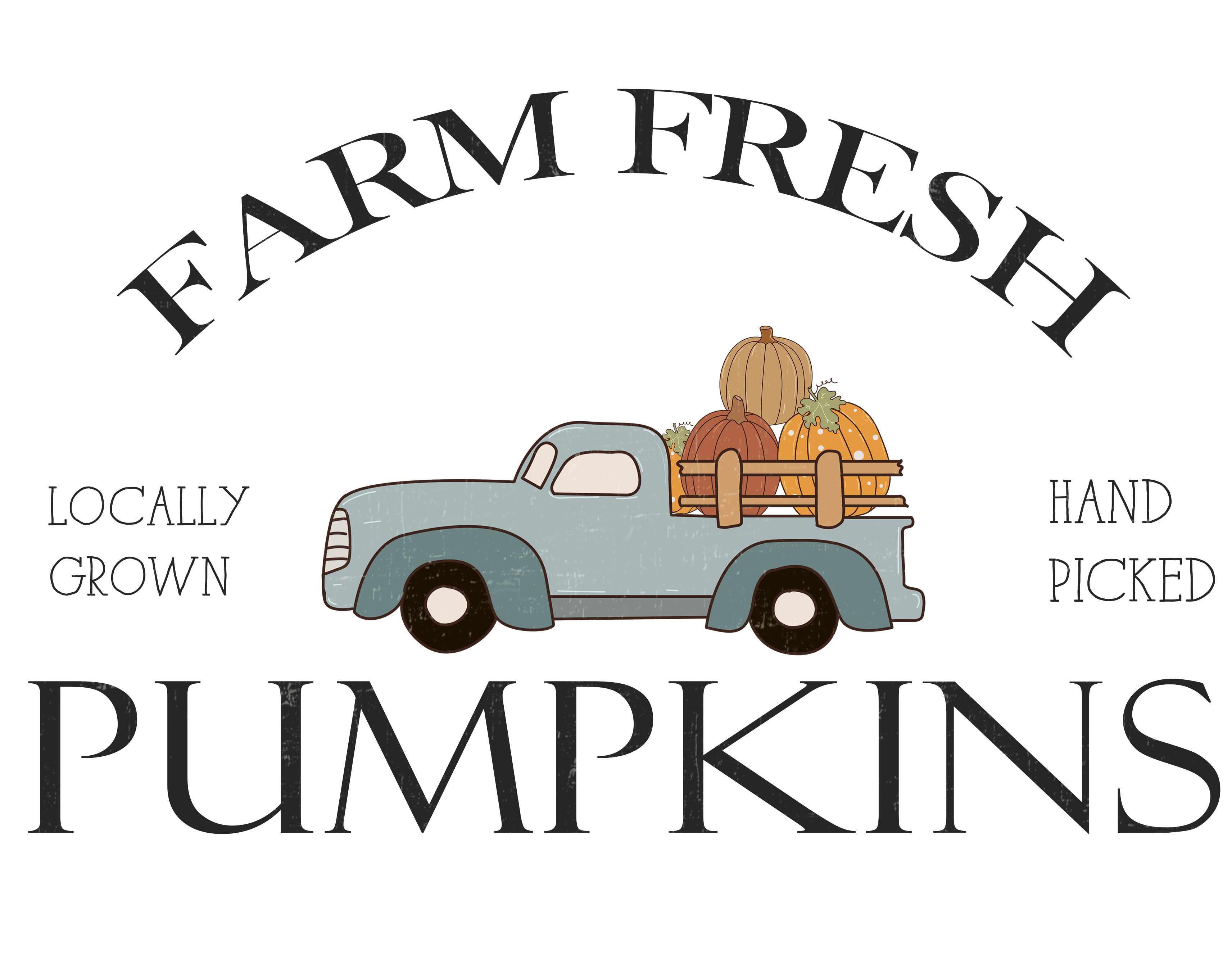 Farm Fresh Pumpkins Pillowcase