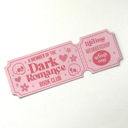 Book Club Stub Bookmark