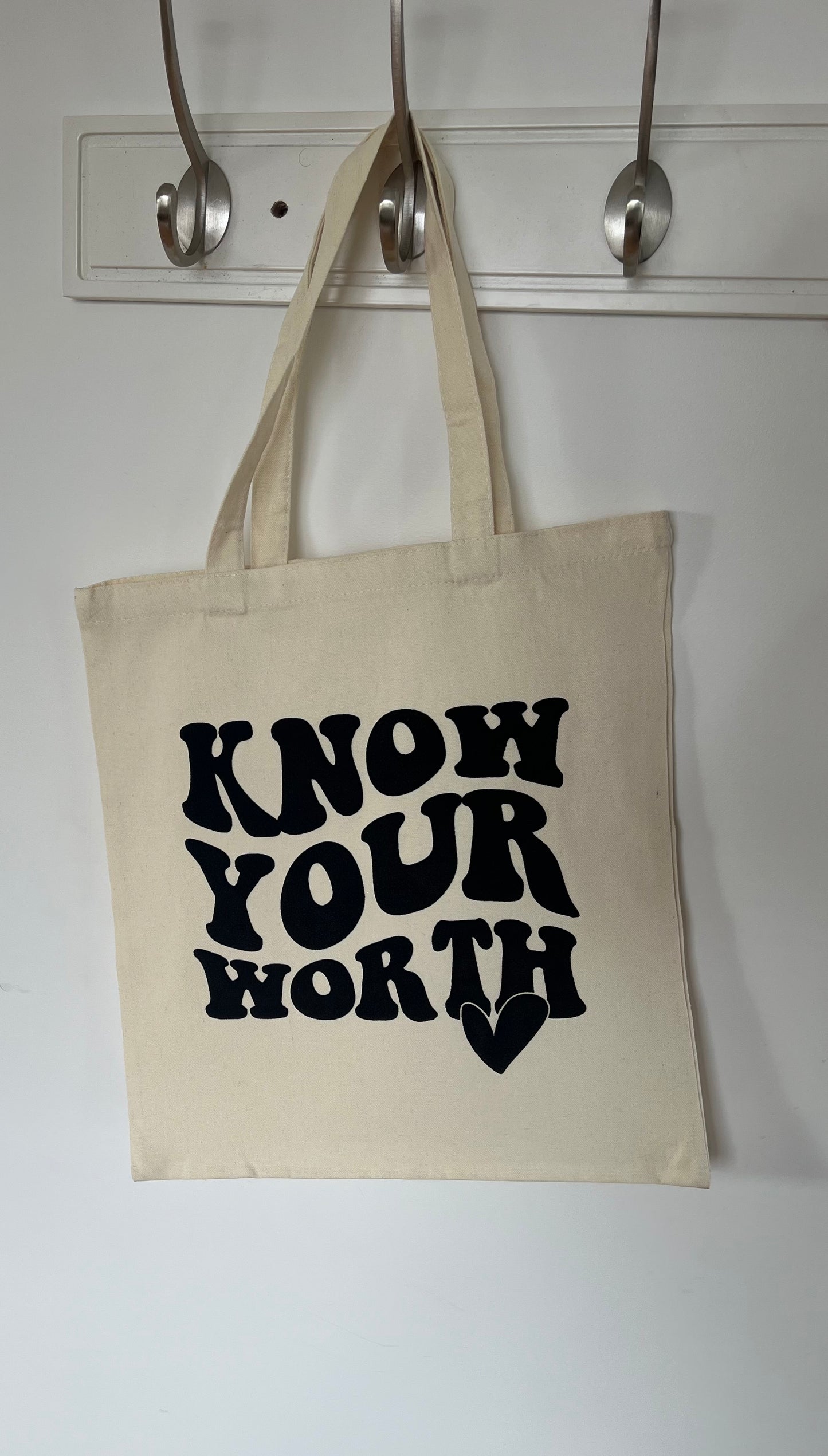 Know Your Worth Tote