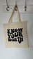 Know Your Worth Tote