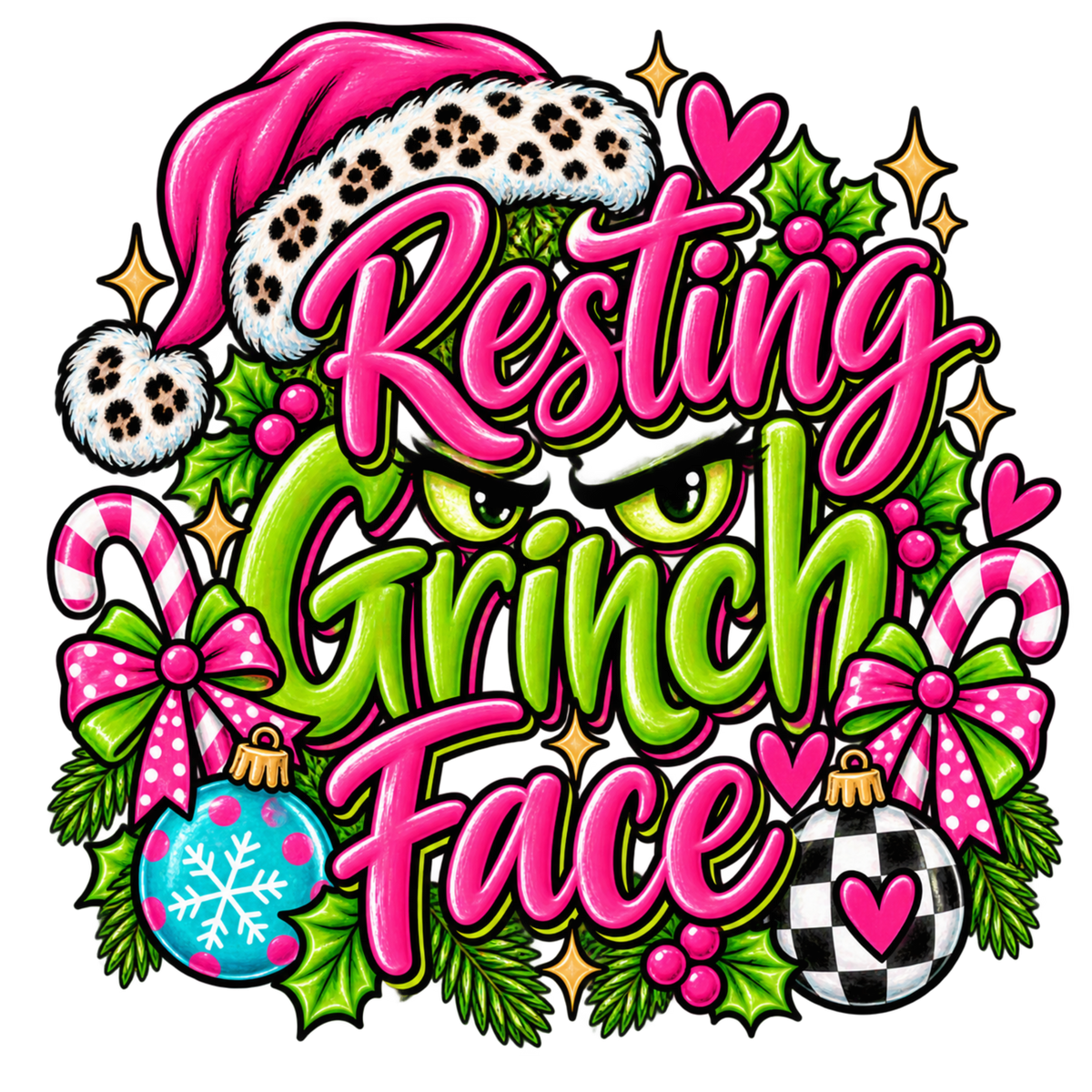 Resting Grinch Face
