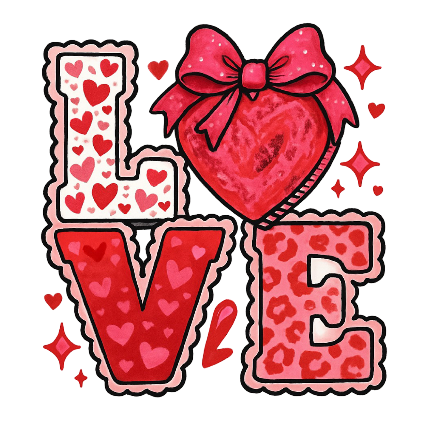 Preppy Coquette Love