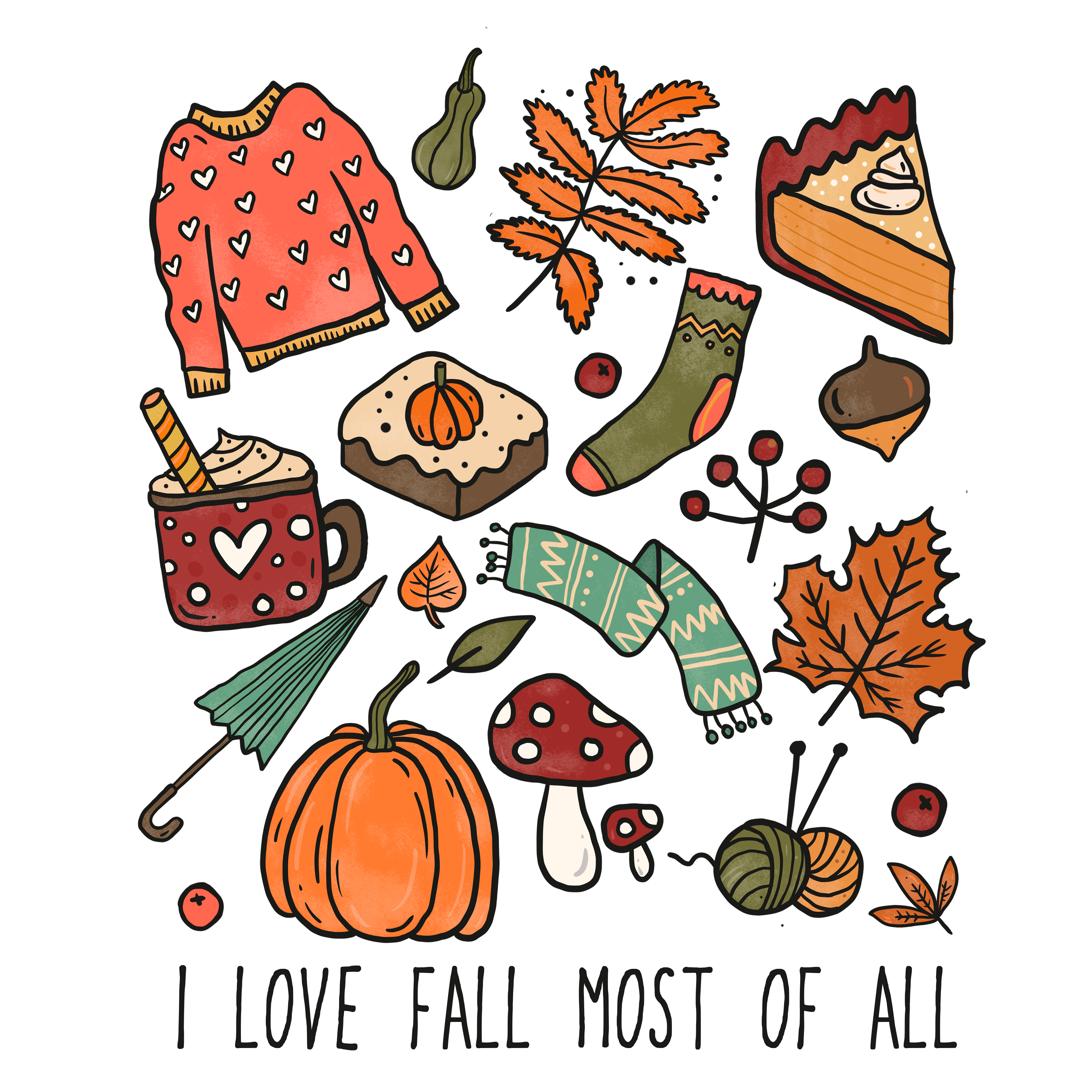 I Love Fall Most of All 2