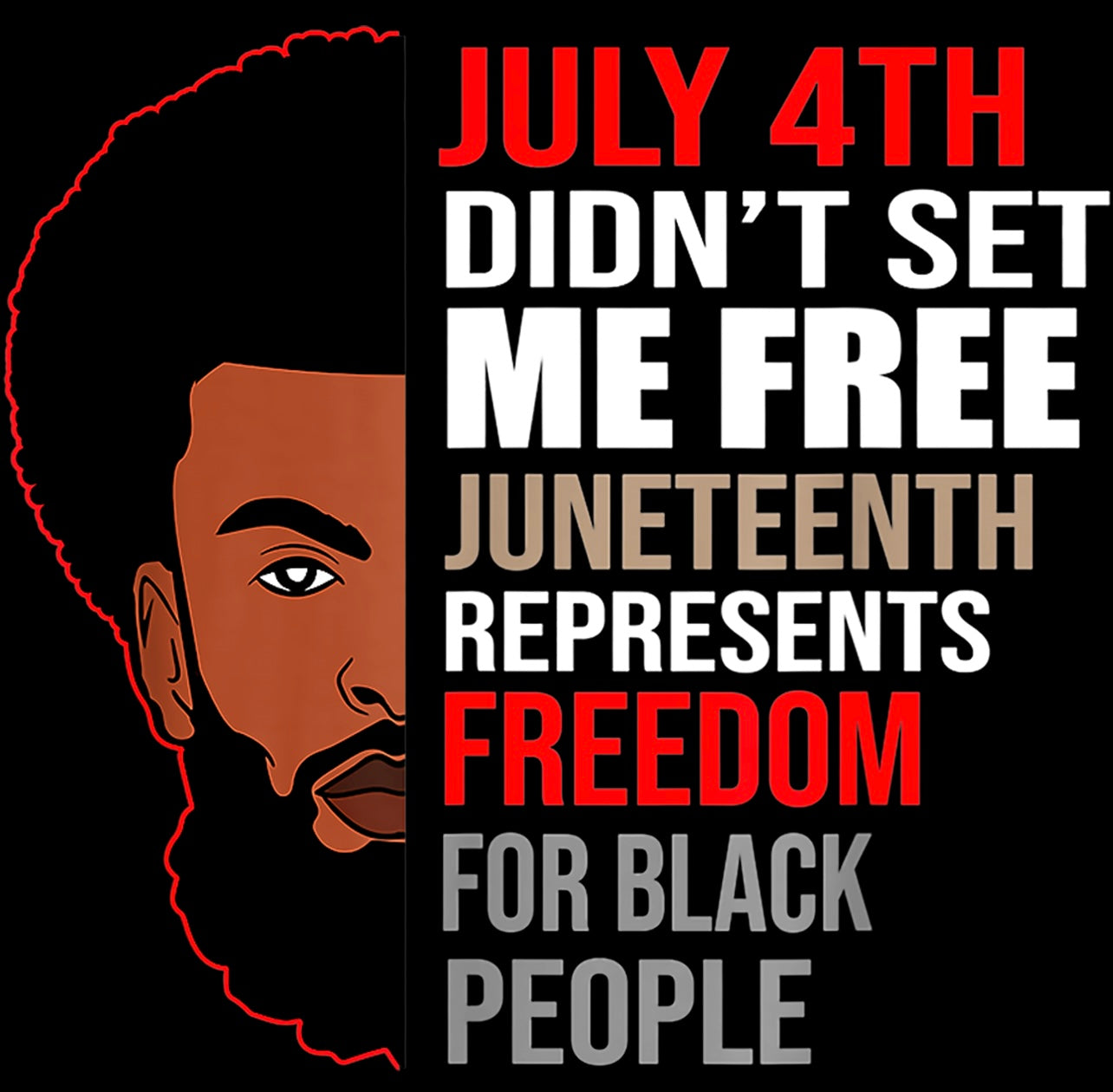 Freedom For Black People (Adult)