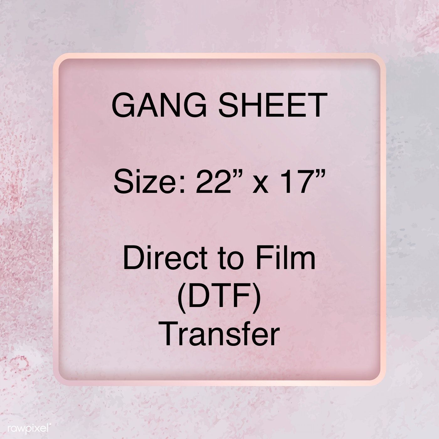 Gang Sheet 1