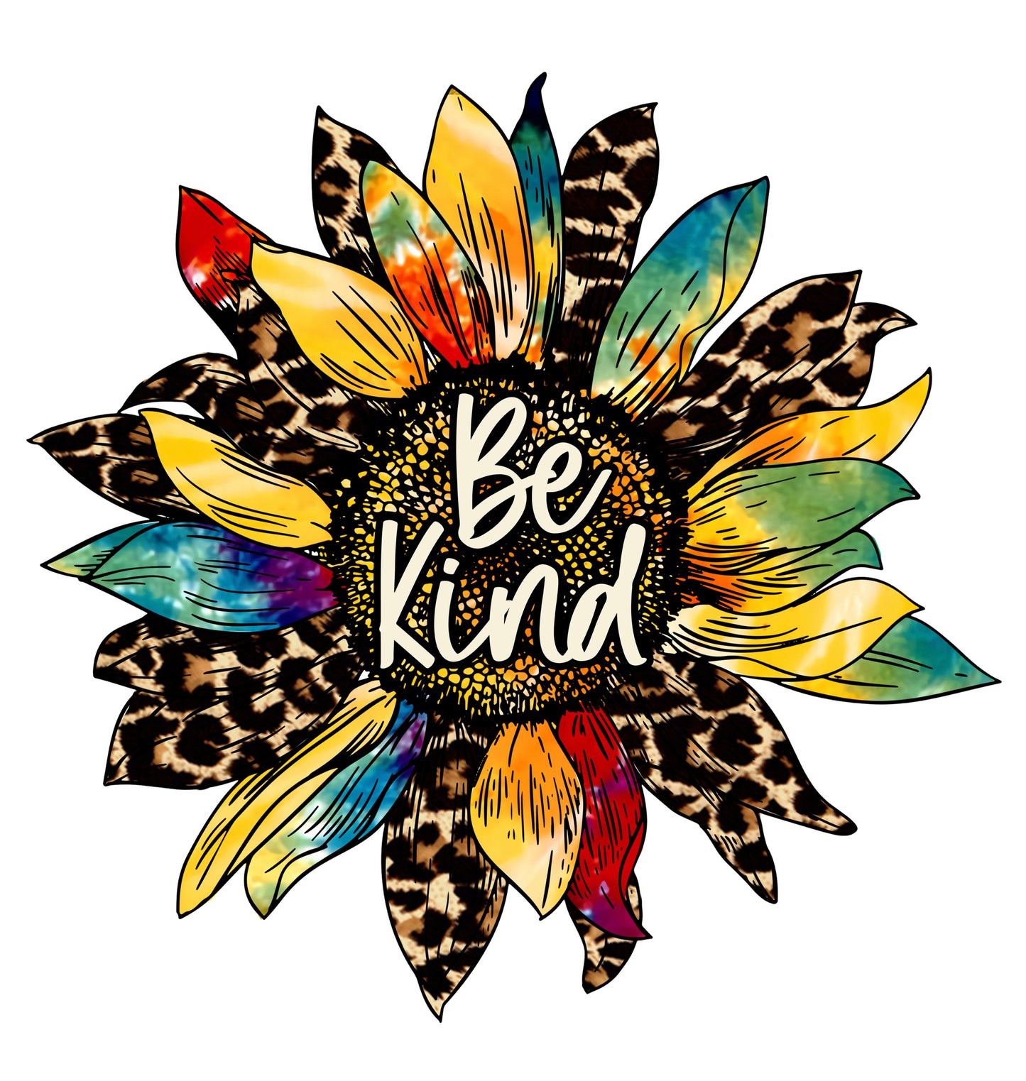 Be Kind Sunflower