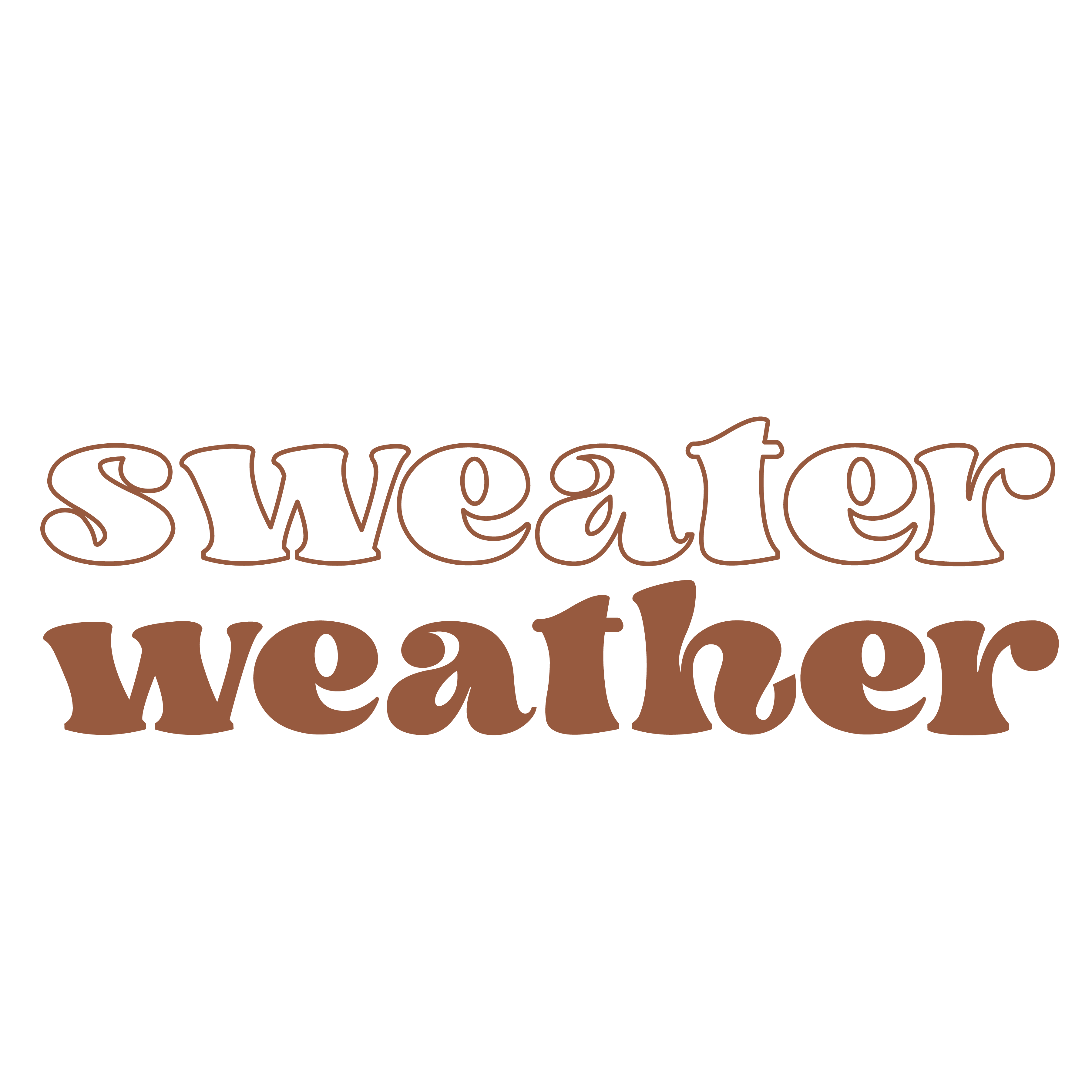 Sweater Weather