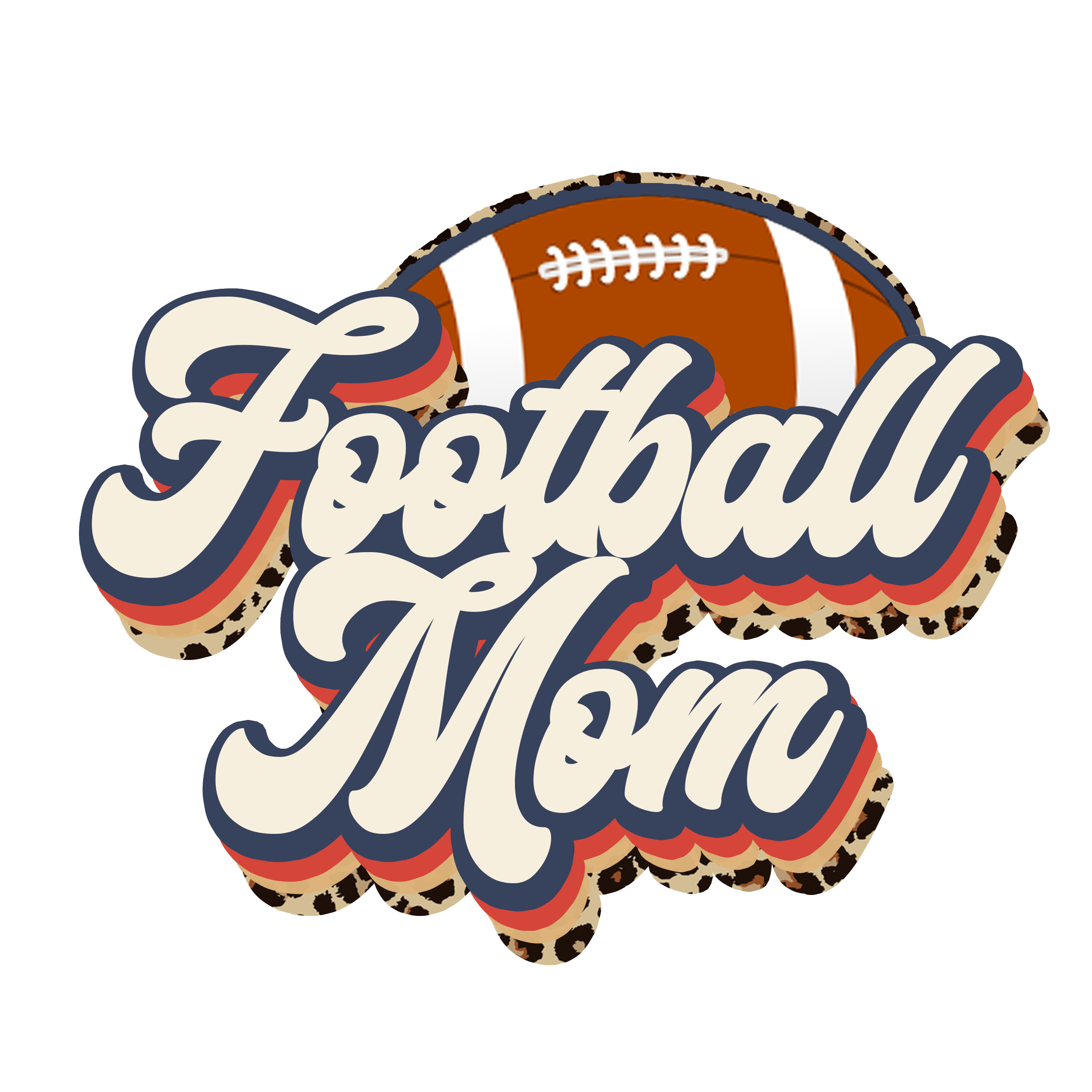Retro Football mom