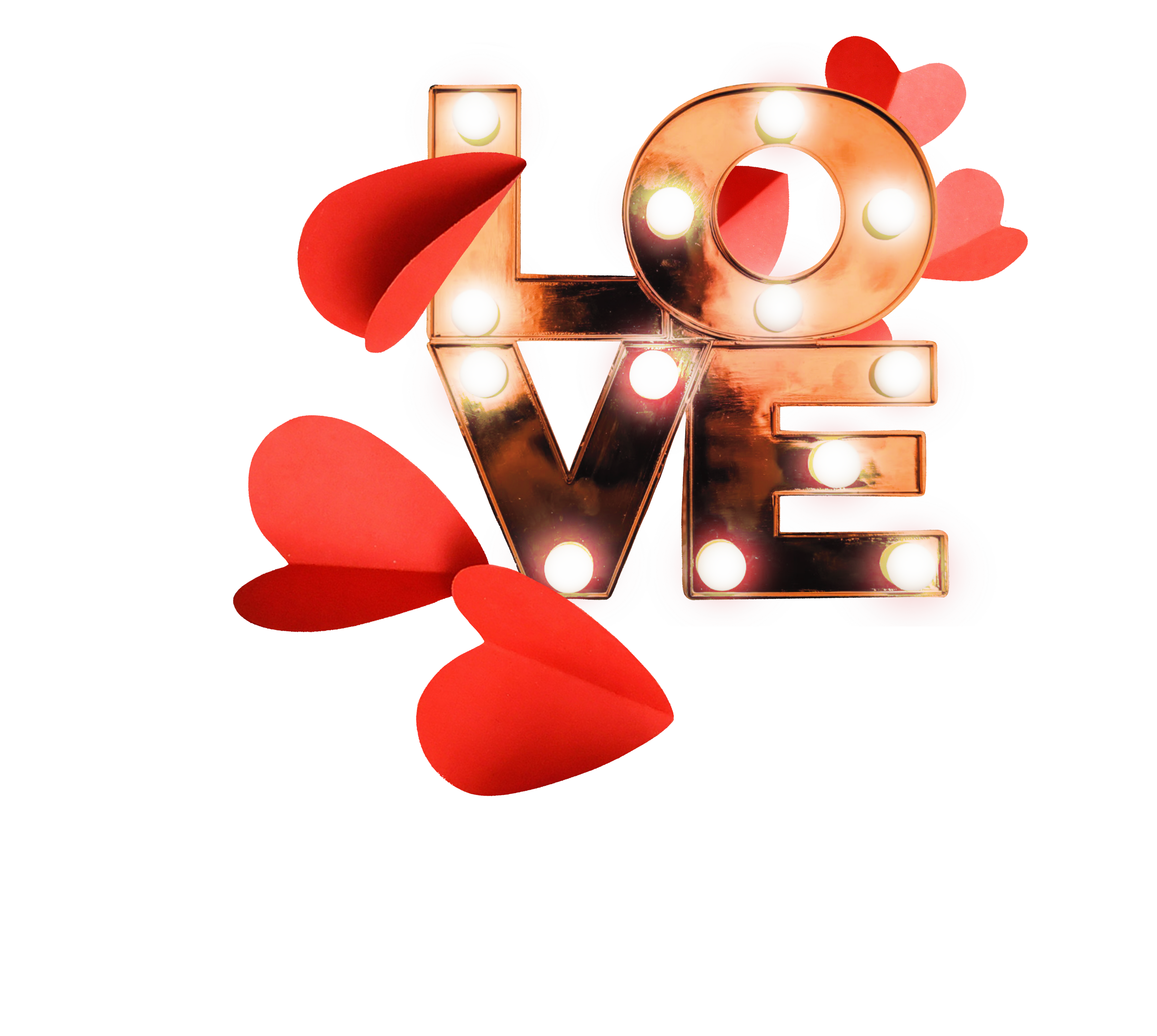 Love Heart Petals
