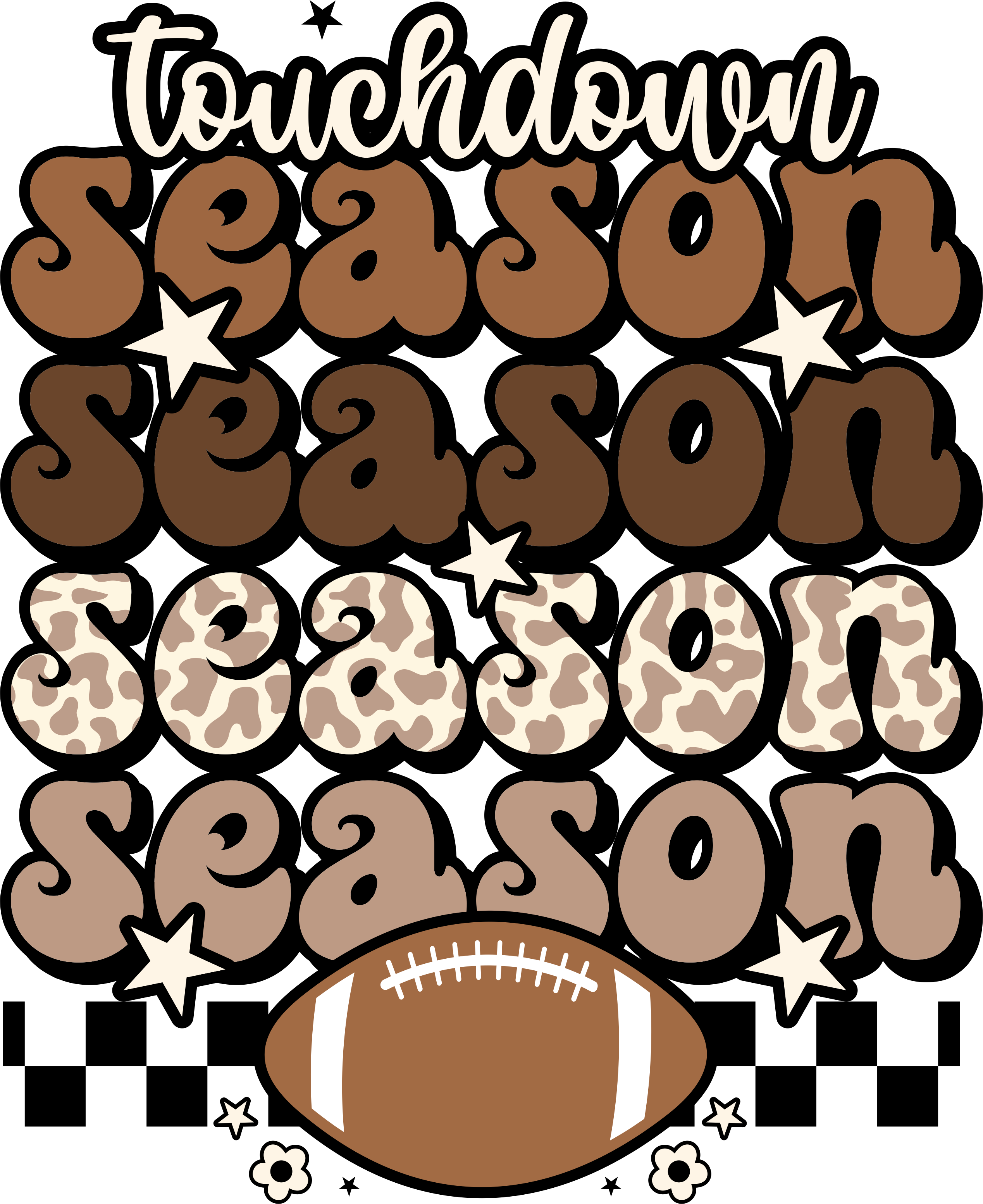 Touchdown Season Stacked